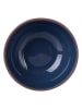 Maxwell & Williams 6-delige set: kommen "Sienna" lichtbruin/blauw - Ø 12 cm