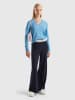 Benetton Woll-Pullover in Blau
