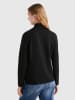Benetton Woll-Rollkragenpullover in Schwarz