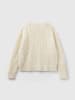 Benetton Woll-Pullover in Creme