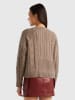 Benetton Woll-Pullover in Beige