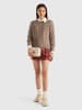 Benetton Woll-Pullover in Beige