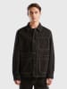 Benetton Hemdjacke in Schwarz