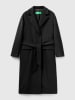 Benetton Wintermantel zwart