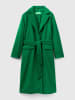 Benetton Wintermantel groen