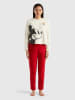 Benetton Pyjama crème/rood