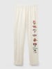 Benetton Pyjamahose in Creme