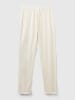 Benetton Pyjamahose in Creme