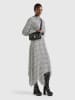 Benetton Jurk zwart/wit