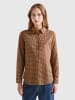 Benetton Blouse lichtbruin