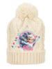 Disney Frozen Czapka "Kraina Lodu" w kolorze kremowym