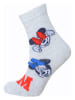 Disney Minnie Mouse 3er-Set: Socken "Minnie" in Rot/ Grau/ Schwarz
