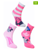 Disney Minnie Mouse 3-delige set: sokken "Minnie" lichtroze/roze