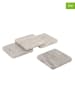 houseproud 4er-Set: Untersetzer "Marble Mates" in Beige - (L)10 x (B)10 cm
