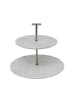 houseproud Etagere "Float" in Weiß - Ø 30 cm
