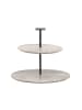houseproud Etagere "Float" in Beige - Ø 30 cm