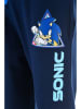 Sonic Spodnie dresowe "Sonic" w kolorze granatowym
