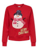 JDY Sweatshirt "Paris" rood