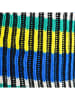 Buff Colsjaal blauw/geel/groen - (L)29 x (B)28 cm