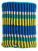 Buff Colsjaal blauw/geel/groen - (L)29 x (B)28 cm