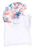 Buff Bivakmuts wit/blauw/oranje