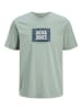 Jack & Jones 3er-Set: Shirts in Blau/ Grün