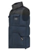 Canadian Peak Doorgestikte bodywarmer donkerblauw/zwart