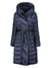 Canadian Peak Doorgestikte mantel donkerblauw