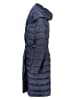 Canadian Peak Doorgestikte mantel donkerblauw