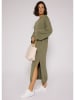 SASSYCLASSY Strickkleid in Khaki
