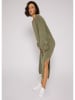 SASSYCLASSY Strickkleid in Khaki