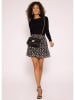 SASSYCLASSY Rock in Schwarz/ Beige