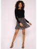SASSYCLASSY Rock in Schwarz/ Beige