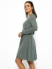 SASSYCLASSY Jerseykleid in Khaki