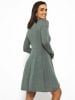 SASSYCLASSY Jerseykleid in Khaki