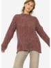 SASSYCLASSY Pullover in Dunkelbraun