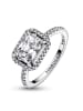 Pandora Silber-Ring mit Edelsteinen