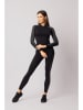 Spaio Thermoleggings "Fierce" in Schwarz/ Grau