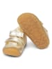 Bundgaard Leren enkelsandalen "Petit Summer" goudkleurig