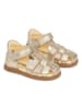 Bundgaard Leder-Halbsandalen "Bai II" in Gold