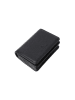 TATUUM Geldbörse in Schwarz - (B)17 x (H)11 x (T)8,5 cm