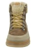 Gant Leder-Winterboots "Wintly" in Hellbraun/ Beige