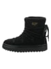 Gant Leder-Winterboots "Snowhill" in Schwarz