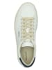 Gant Leder-Sneakers "Prepus" in Weiß/ Dunkelblau/ Beige
