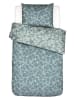 Essenza Satin-Bettwäsche-Set "Sora" in Blau