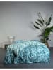 Essenza Satijnen beddengoedset "Sora" blauw