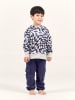 Sense Organics Bluza "Liam" w kolorze niebieskim