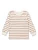 Sense Organics Pyjama "Long John" beige/lichtroze