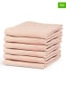 Cinderella 6er-Set: Geschirrtücher "Checkmaid" in Rosa - (L)65 x (B)60 cm