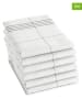 DDDDD 6-delige set: theedoeken "Morvan" wit - (L)65 x (B)60 cm